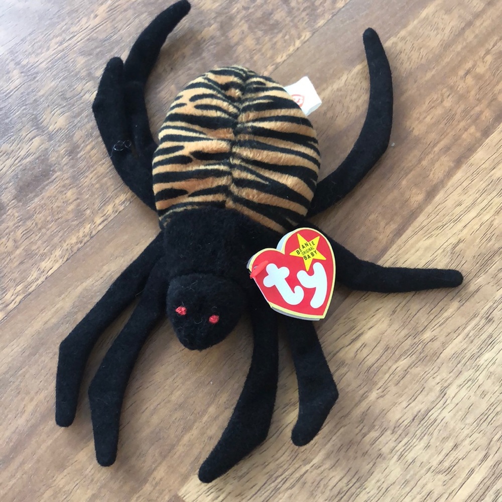 Spinner the Spider ty beanie baby